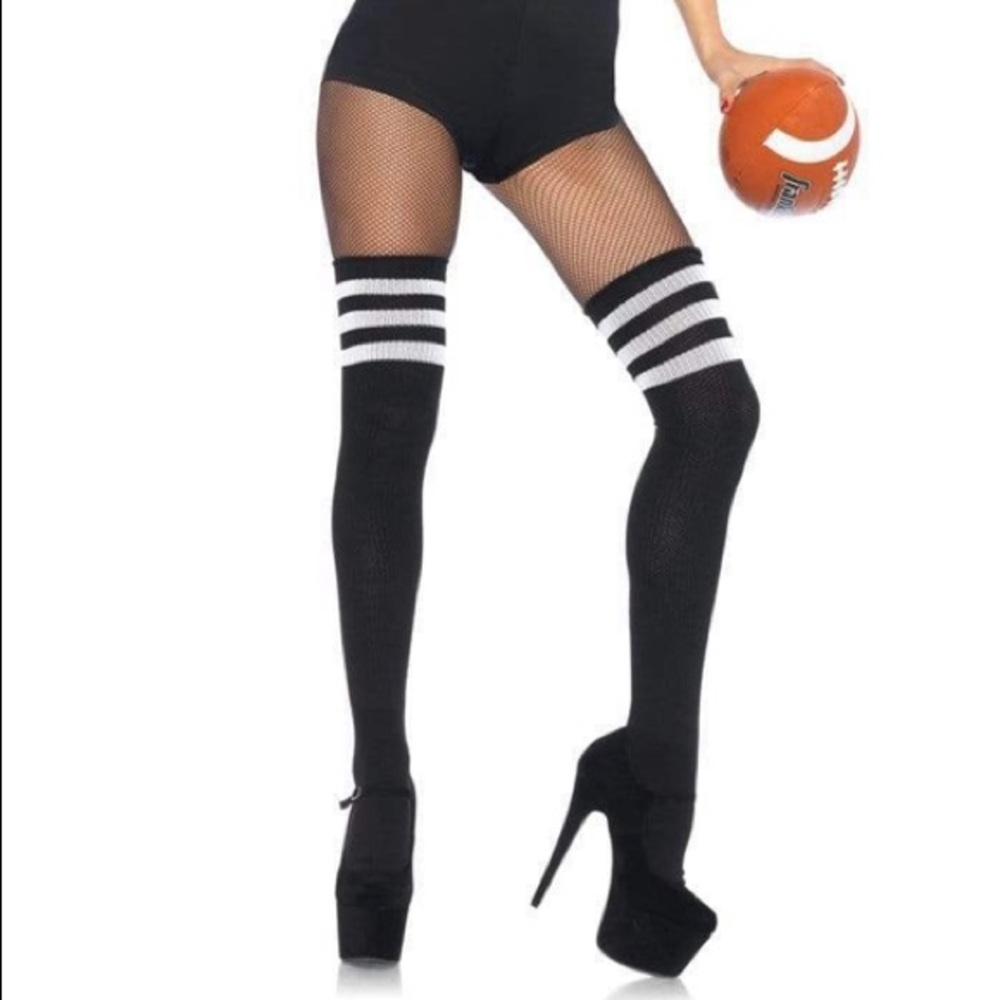 Above the Knee Striped Socks 🧦